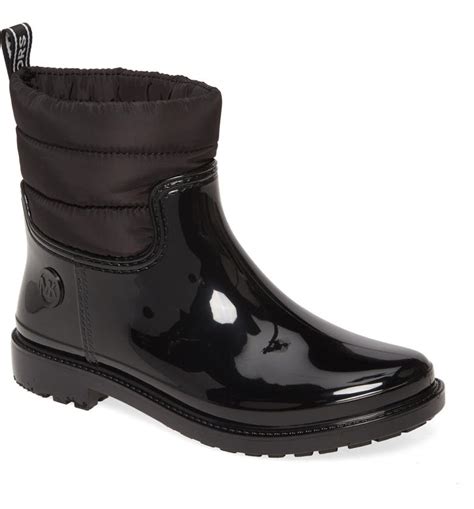 michael kors white rain boots|brown waterproof michael kors boots.